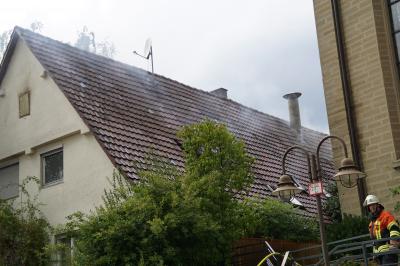 Kind zuendet im Haus in Oberjessingen 